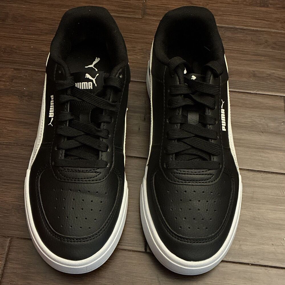 Puma Kids 6.5C Sneakers Athletic Shoes Lace Up Youth Unisex Black Caven Junior